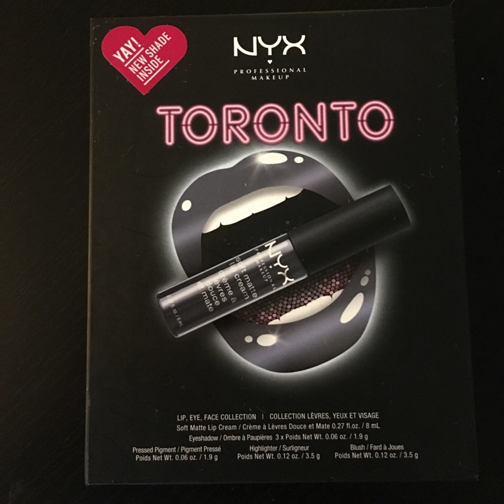 NIB. NYX Toronto Palette